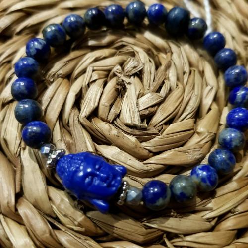 Bracelet bouddha Lapis-Lazuli