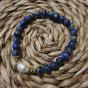 Bracelet Perle Lapis-Lazuli